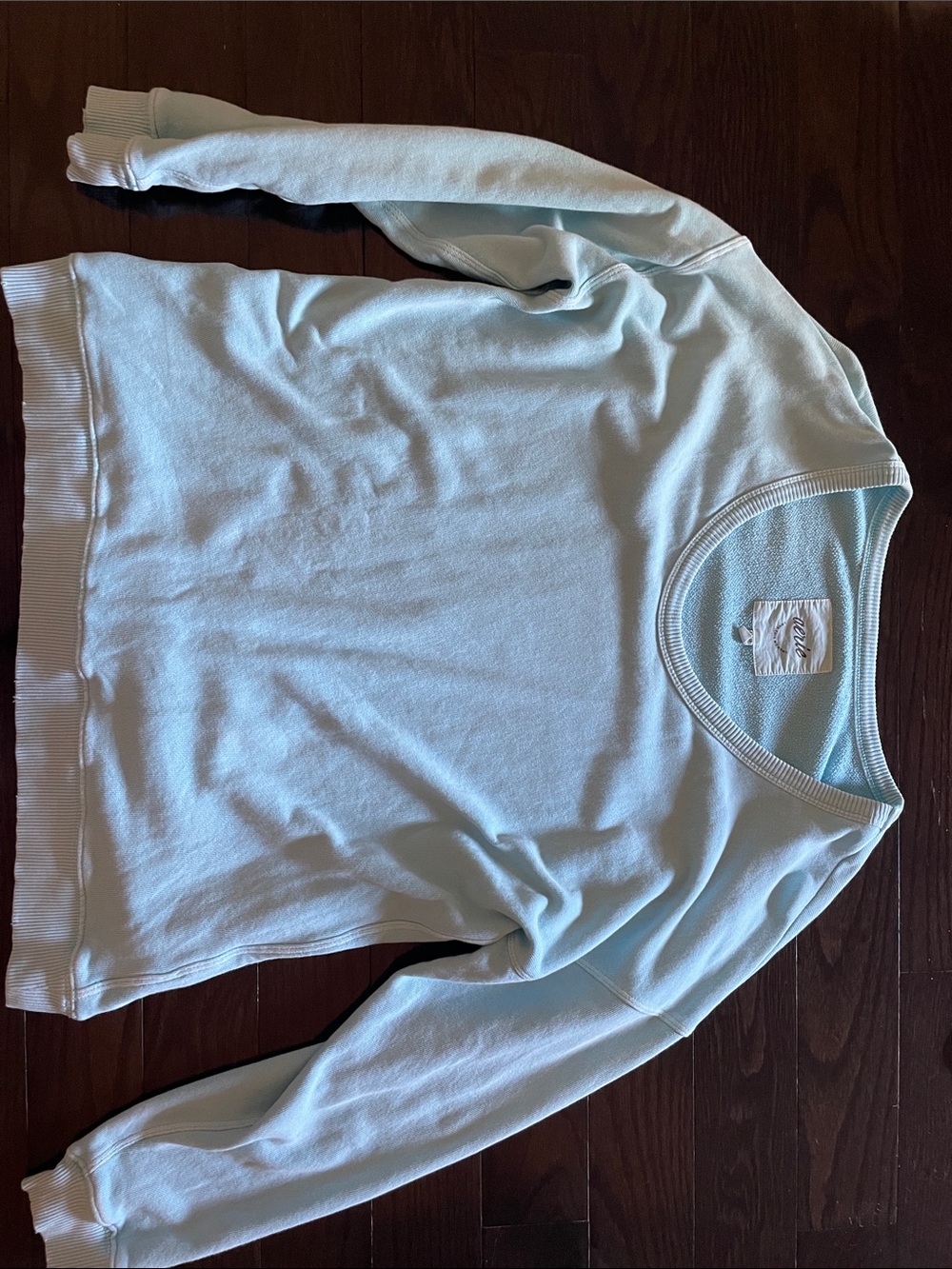 Aquamarine Blue Aerie Crewneck Sweatshirt